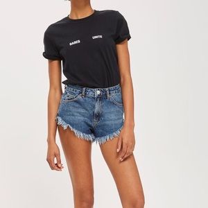 Topshop Kiri moto shorts